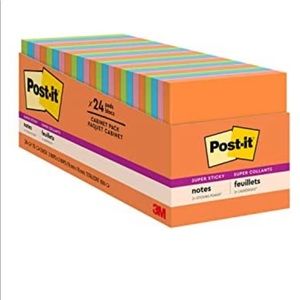 2 packages of Post-it sticky notes